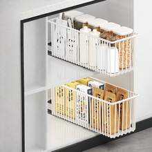 1/2 Stücke ausziehbarer Schrank-Organizer, Schublade mit Gleitkorb für Küchenschränke, Küchen- und Badezimmer-Spülenschublade