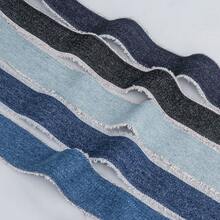 Denim Fabric Frayed Ribbon Suitable For Gift Packaging