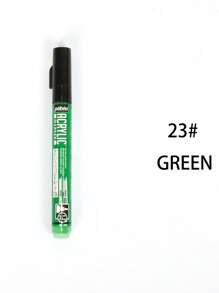 1 支 Pebeo 丙烯马克笔 1.2 毫米涂鸦防水高光笔非水溶性丙烯马克笔和 1 支 Pebeo 水彩马克笔，配有水溶性软头彩色刷，适用于学校用品，返校