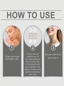 JAYSUING 1 opakowanie 12 sztuk plastrów do pielęgnacji szyi, plastry przeciwzmarszczkowe na szyję, plastry na szyję, przezroczyste plastry modelujące podwójny podbródek, nawilżająca taśma konturująca szyję, codzienna pielęgnacja nawilżająca, przezroczyste plastry na szyję, ujędrniająca taśma na szyję, wygładzająca zmarszczki, ujędrniające plastry liftingujące na szyję, odpowiednie dla różnych problemów skórnych, dobry wybór do codziennej pielęgnacji - Czarne i Białe - Zobacz 11