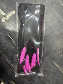 2 paires de gants à griffes extra-longs pour Halloween - accessoire de costume de main fantôme effrayante ! Indispensable pour la décoration de fête effrayante et amusante pour la soirée effrayante des femmes. Choix des femmes, gants de sorcière à ongles longs pour le cosplay hanté et les performances sur scène.