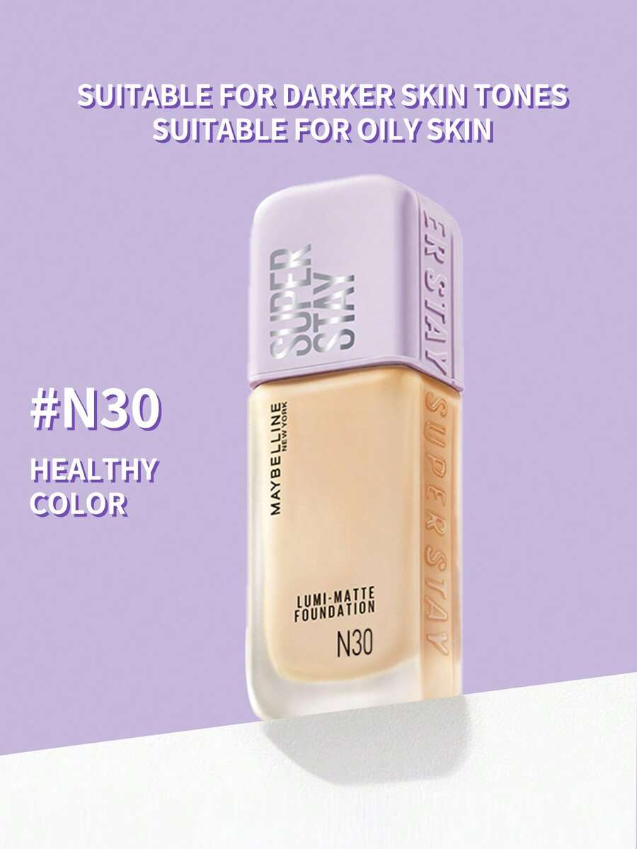 Maybelline S SUPERSTAY LUMI MATTE FOUNDATION N30, 35ML