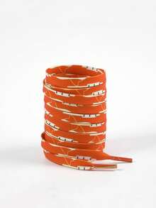 新款时尚运动鞋、滑板鞋、帆布鞋带 - 扁平编织鞋带、彩色涤纶鞋带、时尚鞋配件 - 彩色 - 查看 19