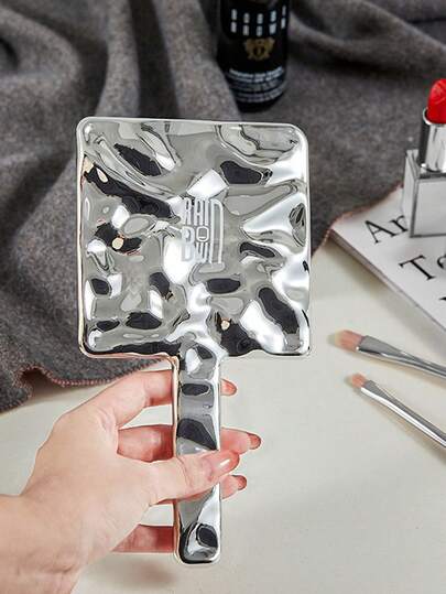 复古手持化妆镜，高品质便携式女士化妆镜，方形美容镜，化妆，便宜，房间装饰，梳妆台，旅行，卧室，化妆配件，镜子，化妆镜，迷你镜，化妆镜，小镜子，手镜