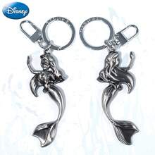 Disney 1pc Official Licensed Princess Tin Metal Keychain Cartoon Character Keyring Creative Cute Decor Pendant For Bag, Backpack, Phone, Wallet, Gift For Friends, Birthday, Christmas - MN-24398 - View 3