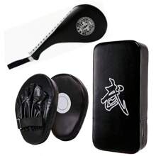 4 piezas Set de Almohadillas de Golpeo YOBENKI - Equipo de Boxeo Premium con Guantes/Almohadilla de Patadas/Saco de Velocidad - Ideal para Taekwondo, Muay Thai y Entrenamiento de Artes Marciales - Regalo Perfecto para Entusiastas de las Peleas