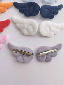 1 Cặp kẹp tóc hình cánh thiên thần nhồi bông siêu dễ thương dành cho nữ, bé gái, học sinh, phong cách Hàn Quốc, phụ kiện kẹp tóc, mũ đội đầu, đồ trang trí tóc, dụng cụ tạo kiểu tóc, dụng cụ làm tóc mùa thu, đồ dùng làm tóc, phụ kiện làm đẹp, quà tặng, quà du lịch, quà tặng cho phụ nữ, đồ dùng làm tóc, quà nhét tất, quà nhét tất cho phụ nữ - Nhiều màu - Xem 12