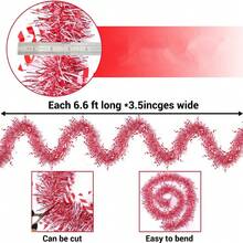2025 Nuevo Bastón de Caramelo Navideño Rojo y Blanco con Rayas de Colores Decoración Festiva Decoración de Fiesta Flor Fronteriza Qiancao Color