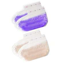 石蜡足膜，保湿香氛一次性微波炉加热足套，塑料袋装 - 彩色 - 查看 26