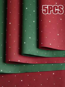 Weihnachtsbeleuchtung Luxus Diamant Phantom Geschenkpapier, Apfel Blumenstrauß Geschenkpapier zum Selbermachen