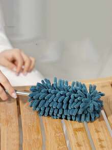 Plumero de microfibra, plumero retráctil y lavable para limpieza, plumero de plumas, plumero extensible para telarañas, diseño compacto y portátil con cabezal flexible, ventilador de techo, muebles, herramientas de limpieza para quitar el polvo, persianas, automóviles, organizador de almacenamiento de techos altos y regalos navideños para adultos - Multicolor - Ver 9