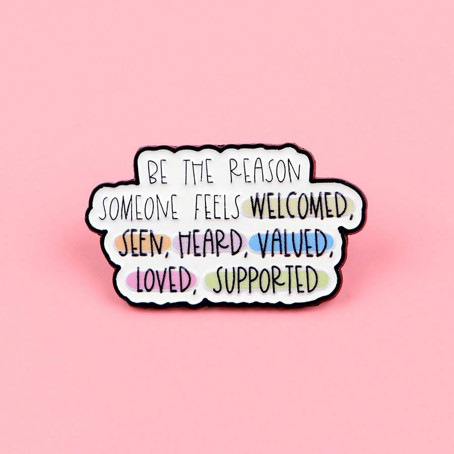 Ghim cài áo tráng men huy hiệu trên ba lô trâm cài quần áo quà tặng trang sức phụ kiện thời trang