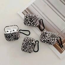 Cheetah,Leopard Print Leopard Print Soft Silicone Protective Case For Apple Bluetooth Earphones, Foldable And Lightweight - Multicolor - View 33