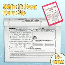 Number Hunt & Reading Fun: Fill In The Missing Numbers And Enjoy Simple Reading Comprehension Adventures