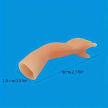 5/3/1 Stück Zauberkunststück Gummi Finger Requisit - Keine Elektrizität nötig, perfekt für Zaubershows, Partys & Spaßzubehör, ideales Geschenk, Zauber-Accessoires für Partys, Halloween Party Requisiten, Halloween Maskenball Accessoires, Kleine Teufel Hand Requisiten