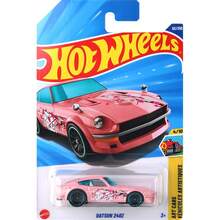 Hot Wheels 玩具车 1:64 比例车辆，可玩耍或展示，模具 25P/25M/25E 铸造汽车收藏仿真玩具标致汽车模型合金跑车批量蝙蝠船 W1 日产 Skyline 梅赛德斯奔驰科尼赛克摩托车合金 C4982 小型车 GTC 收藏爱好者男孩礼物玩具车模型 1 件