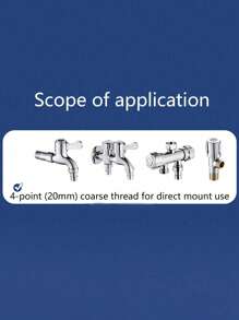 360 Degree Rotating Universal Faucet Extender, 7.87-19.69inch Copper Splash-Proof Bendable Tube Extension Adapter With Metal Material For Kitchen And Bath Fixtures