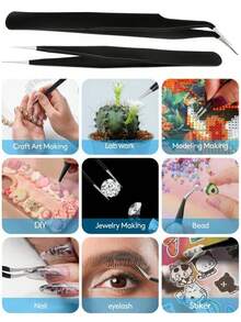 1/2pcs Jewelry Grabbing Tool, Alloy Perforated Ball Grabbing Tool, Used For Small Part Grabbers