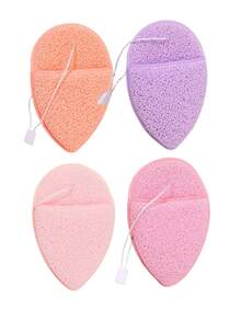 1pc Reusable Exfoliating Soap Saver Pouch,Free Facial Cleaning Tools,Powder Puff, Soap Saver Bag,Soap Bag - Bathing Sponge - Bath Ball - Scrubbing Sponge - Super Soft Scrubbing Sponge/Freezing Rich,Facial Sponge Cleaning And Makeup RemoverSuitable For Knotted Shower Soap Bag For Foaming And Drying - Multicolor - View 11