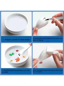 8/12 支带勺子的神奇水彩笔、带浮动墨水的神奇水彩笔、12 色儿童涂鸦工具、浮动马克笔玩具礼物，适合 3-12 岁男孩女孩幼儿、可擦可洗 DIY 想象、教育玩具彩色铅笔用于绘画、学校用品、返校（部分颜色随机） - 彩色 - 查看 5