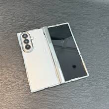 1 件镀膜透明折叠手机壳,适用于三星 Galaxy Z Fold 7 Fold 6:铰链保护、全身防震、修身保护套 - 銀色 - 查看 7