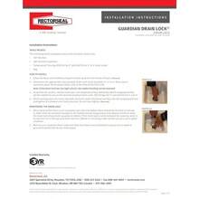 RectorSeal Guardian Drain Lock GDL4000 Commercial Floor Sink Locking Strainer 4 Inch - 如圖 - 查看 5