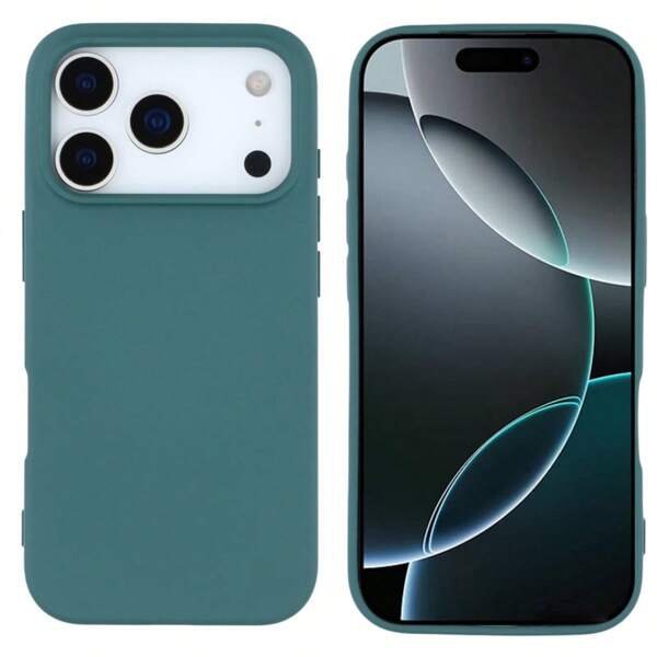 适用于 17 Pro Max、16、15、14、13、12、Mini 11，防震液态硅胶保护壳，内衬柔软防刮超细纤维，也适用于 8 Plus、7、6s 软壳