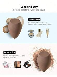 50 件化妆海绵搅拌器、化妆海绵套装、多色化妆海绵、粉底混合美容海绵、干湿两用化妆海绵、乳霜和粉末，打造完美妆容，不含乳胶的干湿粉底妆容，完美打底的粉底，适用于液体、乳霜和粉底，不含乳胶的两用化妆粉扑，适合所有肤质、化妆、便宜、房间装饰、梳妆台、旅行、卧室、化妆配件、粉扑、化妆搅拌器、粉扑、化妆海绵 - 彩色 - 查看 9