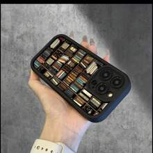 Available For IPhone 16 Pro Max/16 Plus/16 Pro/16/15 Pro Max/15 Plus/15 Pro/15 Pro/15/14 Pro Max/14 Plus/14 Pro/13 Pro Max/13 Pro/13/12 Pro Max/12 Pro/12/11 Pro Max/11 Pro/11/X/XS/XSMAX/2 Galaxy S22/S22 ULTRA/S22 PLUA/S23/S23ULTRA/S23 PLUA/S24/S24PLUA/S24ULTRE/S25/S25PLUA/S25ULTR Phone Case: Shockproof And Stain-Resistant Case, Soft Case, Ultra-Thin Protection, Book - 彩色 - 查看 7