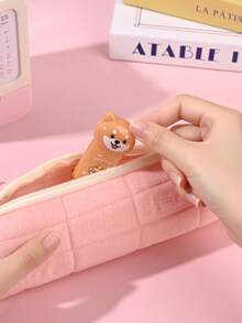 1pc/4pcs Cartoon Pet Pencil Sharpener, Furball Town Series Manual Pencil Sharpener, Cat & Dog Shaped Mini Pencil Sharpener, Multi-Functional Pencil Sharpener, New Creative Acrylic Pencil Sharpener, Stationery Gift, Art Supplies - Multicolor - View 10