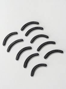 10 pezzi Bigodino per ciglie in silicone con pettine, strumento per il trucco vegano, bigodino per ciglie professionali adatto a tutte le forme degli occhi, per ottenere facilmente e in una piega a lunga durata, trucco, economico, decorazione della stanza, toeletta, viaggio, camera da letto, accessori per il trucco, bigodino per ciglie, economico, riempimento calze, trucco, strumenti per il trucco, roba economica, regali, regali per donne, regali di Natale