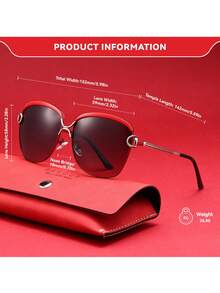 BARCUR Gafas de sol de gran tamaño para mujer de la marca BARCUR con lentes TAC que dan forma al rostro, a prueba de viento y polvo, resistentes a los rayos UV y que reducen el deslumbramiento, con empaque de marca, un regalo perfecto