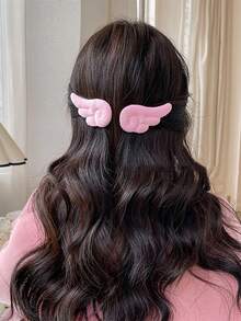 1 Cặp kẹp tóc hình cánh thiên thần nhồi bông siêu dễ thương dành cho nữ, bé gái, học sinh, phong cách Hàn Quốc, phụ kiện kẹp tóc, mũ đội đầu, đồ trang trí tóc, dụng cụ tạo kiểu tóc, dụng cụ làm tóc mùa thu, đồ dùng làm tóc, phụ kiện làm đẹp, quà tặng, quà du lịch, quà tặng cho phụ nữ, đồ dùng làm tóc, quà nhét tất, quà nhét tất cho phụ nữ - Nhiều màu - Xem 5