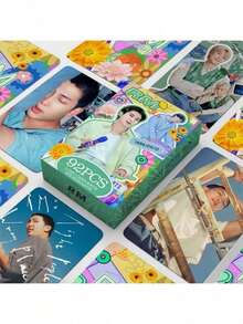 124pcs/92pcs/55pcs JIMIN V J-HOPE RM JIN Lomo Cards, Double-Sided High Definition Photo Cards, Merchandise Cards, Collectible Cards, Valentine's Day Gift, Small Gift, Popular Group Fansite Cards - Multicolor - View 36