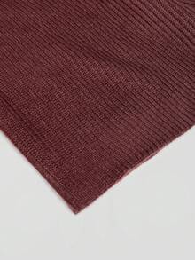 Áo len nữ dáng rộng cổ chữ V cài nút, kiểu dáng thoải mái, nhẹ nhàng, đa năng. - Cà phê nâu - Xem 10