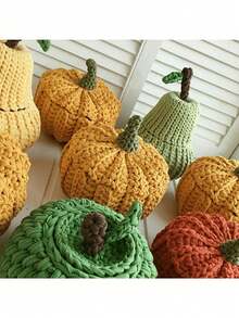 1/3 件 T 恤纱线,机织面料针织纱线,用于钩编和编织包、靠垫、玩偶、手工艺品钩编项目 - 彩色 - 查看 8