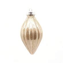 Transparent Christmas Ball Ornaments With Glitter Strings, Lightbulb Shaped, Creative Christmas Tree Hanging Decor, Party Supplies