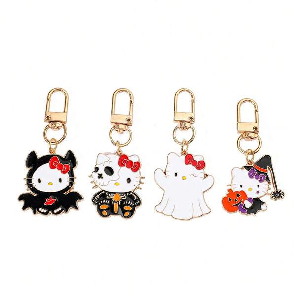 Sanrio Hello Kitty breloc Halloween desene animate demon fantomă Hello Kitty breloc bărbați femei rucsac pandantiv accesorii cadouri