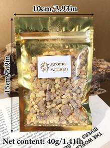 40g，100g，乳香，天然乳香晶体树脂，高品质乳香，持久留香，乳香熏香，香薰，有机乳香树脂，空气清新剂，适用于香薰、瑜伽、冥想、卧室等。