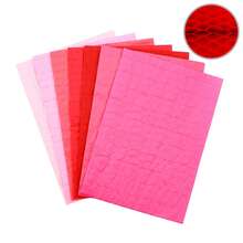 7 pièces/14 pièces Tampons en papier nid d'abeille pour œuvres d'art, artisanat et décorations de fête. Tampons en tissu nid d'abeille de couleurs assorties pour l'artisanat 3D et les cartes pop-up DIY