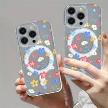 Compatible con phone 16 Pro, 15/14 Plus, 13/12/11 Pro, este innovador y elegante teléfono magnético de acrílico transparente ofrece gran resistencia. Presenta un diseño clásico y moderno, y es ideal tanto para hombres como para mujeres. - Colores mixtos 1 - Ver 4