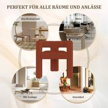 Ergonomic Armchair With Premium Teddy Pile, Unique Design, Maximum Comfort And Versatility The Modern, Multifaceted Armchair Is Robust, Stylish And Can Be Assembled In No Time - 棕色 - 查看 5