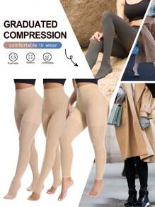 Women's Leg Slimming Stretchy Compression Pantyhose Comfort Support Sexy Shaping Sport Tight Stocking
