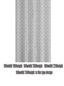 1 件简约灰色纯色浴室加厚浴帘 - 72 英寸宽 x 72 英寸高，浴室隔断帘，窗帘浴帘，防水，防霉，可机洗，带孔眼的艺术贴片设计，用于浴室隔断/窗户装饰，家庭浴室装饰，秋冬装饰，浴室配件，圣诞节和万圣节装饰