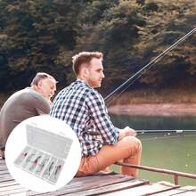 1/2/4 Pcs 6 Grids Tackle Box Organizer, Plastic Organizer Box, Compartment Storage Box, Small Items And Craft Organizer For Lure Bait Hooks Storage Screws Nail Pins