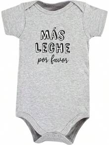 - Body unisex de algodón para - Leche Por Favor - Ver 4