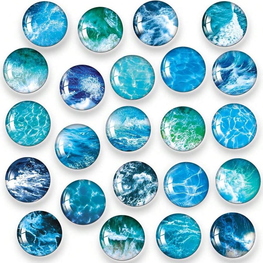 (Fast Shipping Free Shipping) MORCART 30Pack Art Decorative Fridge Magnets Cute Refrigerator Magnets For Locker Whiteboard School Office And Kitchen (Vangogh) - Laut - View 1