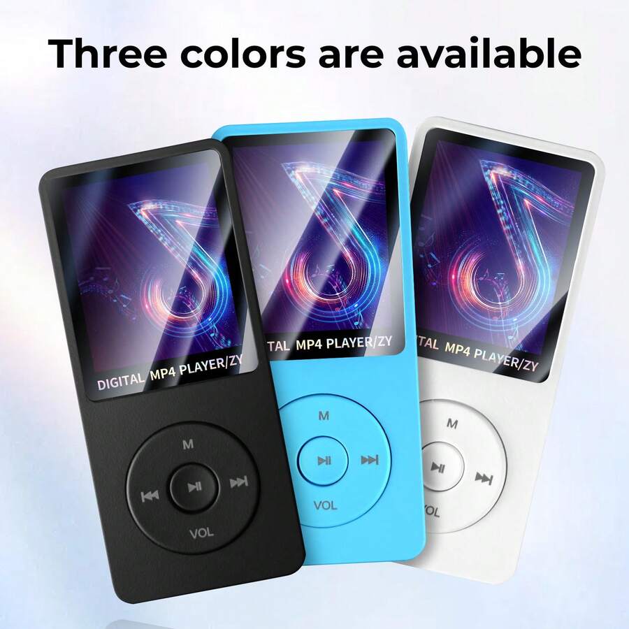 Bluetooth External Sound MP3 Music Player, MP4 Portable Portable Audio Player 1.8 Inches, Card Slot For MP3 150mAh