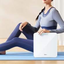 Midea CW6 Smart Scale With High-Precision LED Display For Accurate Measurements And Fitness, Weight Loss, And Health Management - White - View 2