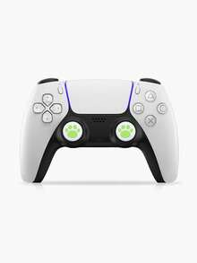 2pcs Cat Paw Joystick Caps, Silicone Joystick Thumb Grip Caps, Mushroom Head Joystick Caps, Enhance User Experience - Multicolor - View 7
